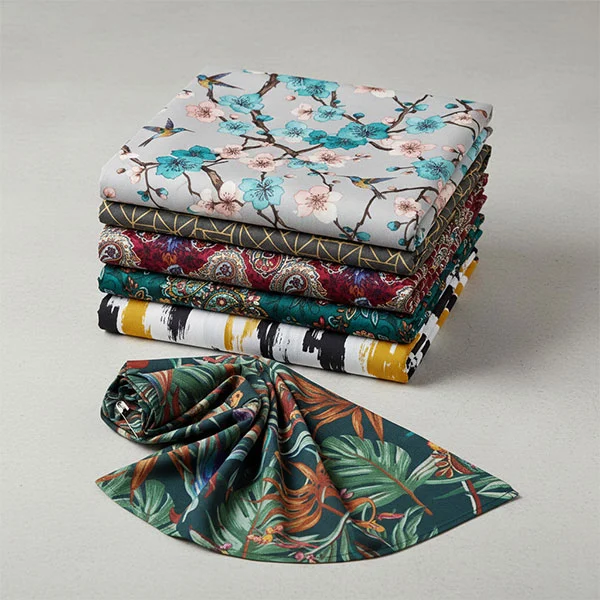 पलिएस्टर भिस्कोज मुद्रित अस्तर कपडा पलिएस्टर भिस्कोज मुद्रित अस्तर कपडा